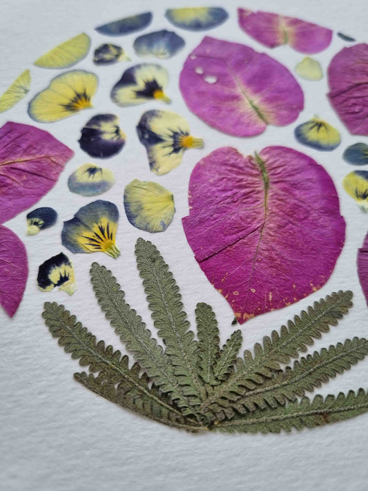 entre les feuilles et les fleurs