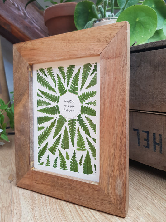 La nature me soigne et m'apaise