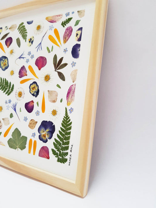 Cadre fleuri - Un air d'été