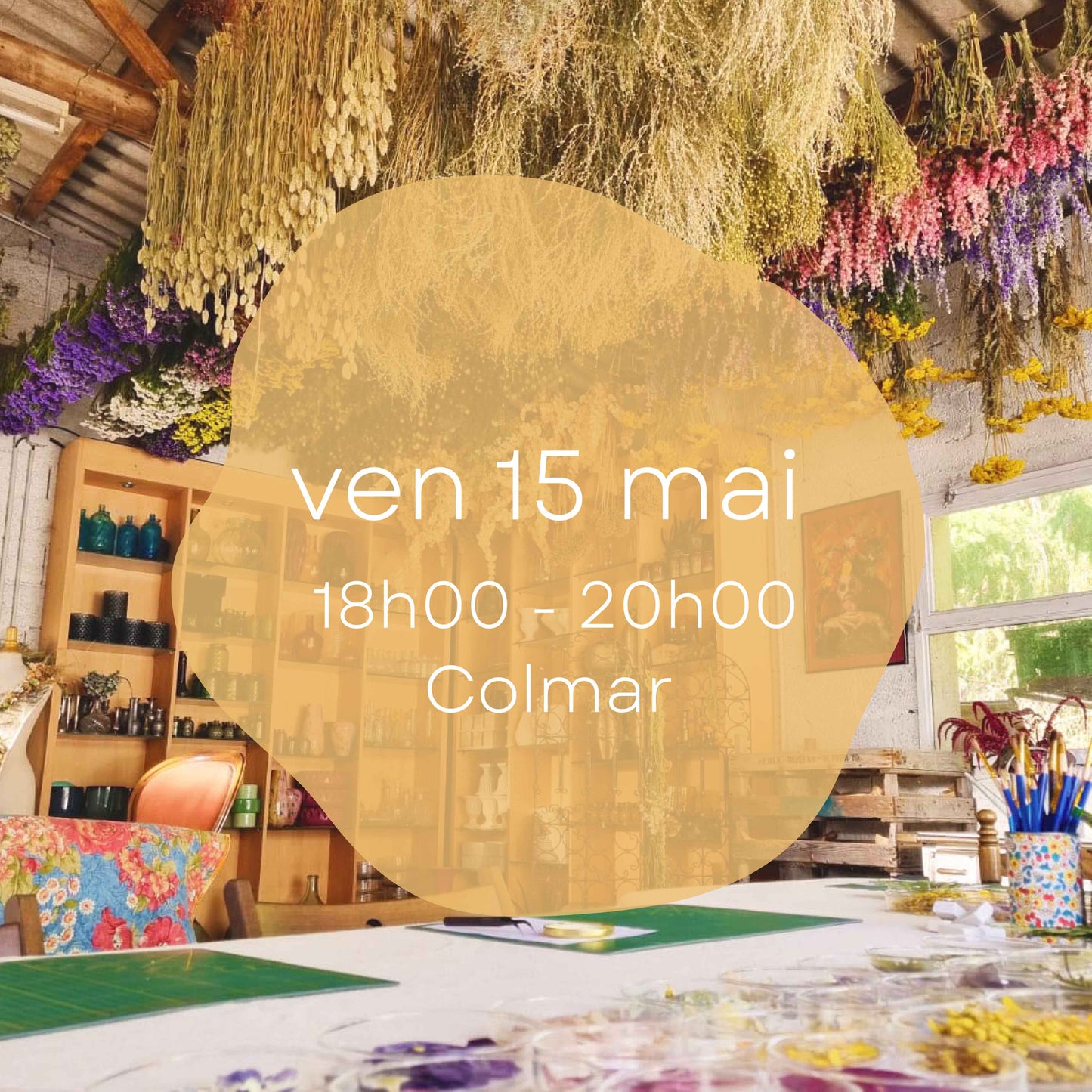 Atelier du vendredi 15 mai