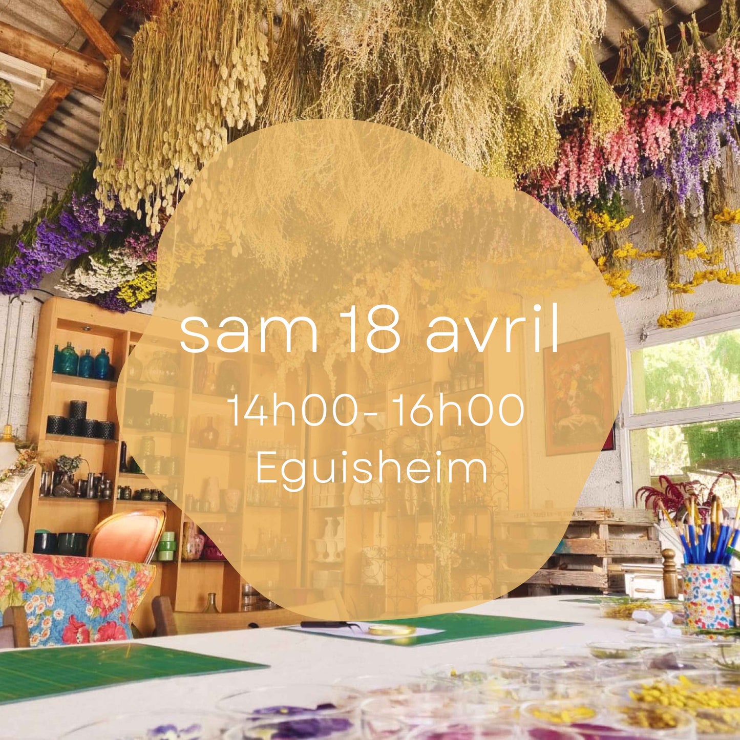 Atelier du samedi 18 avril