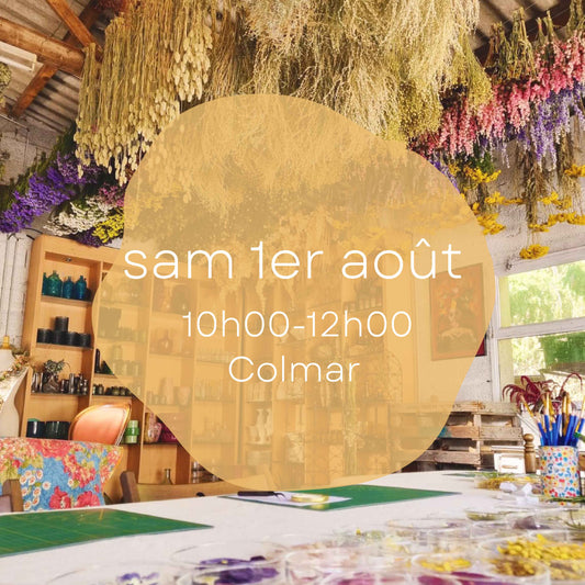 Atelier du samedi 1er août