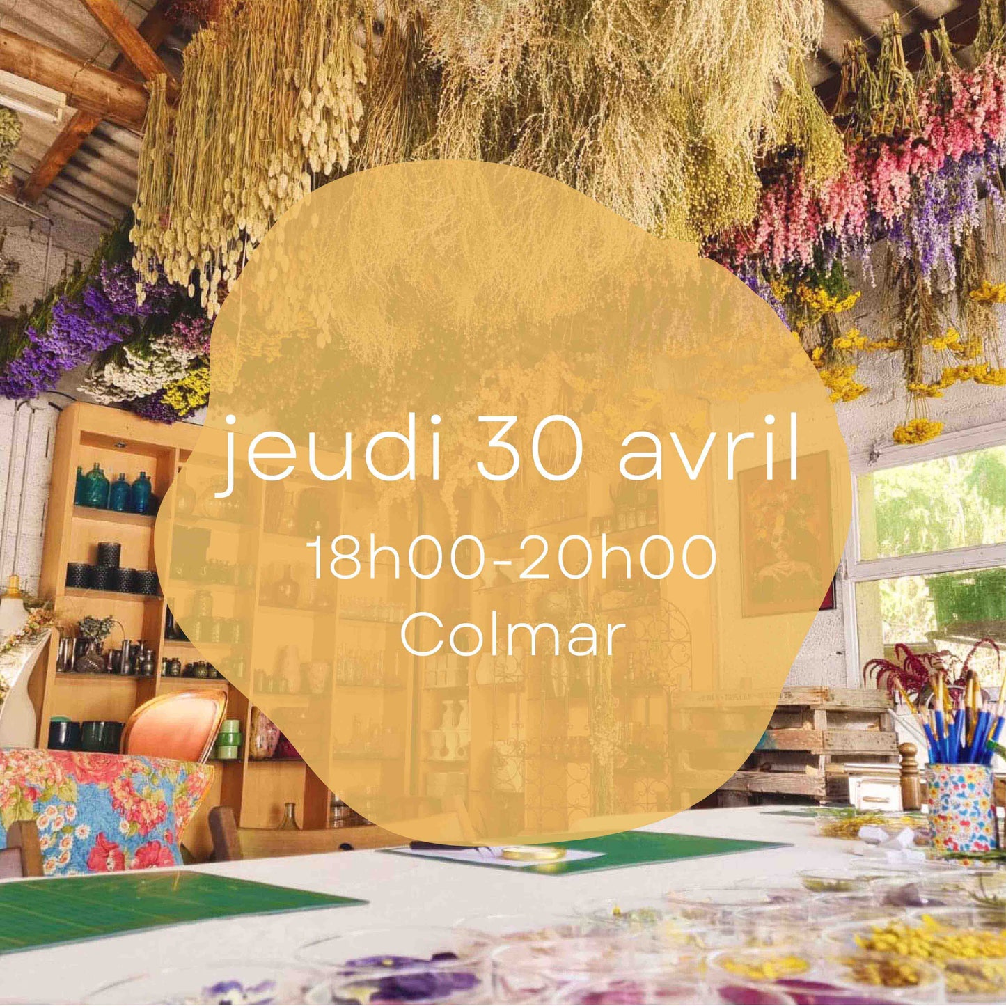 Atelier du jeudi 30 avril